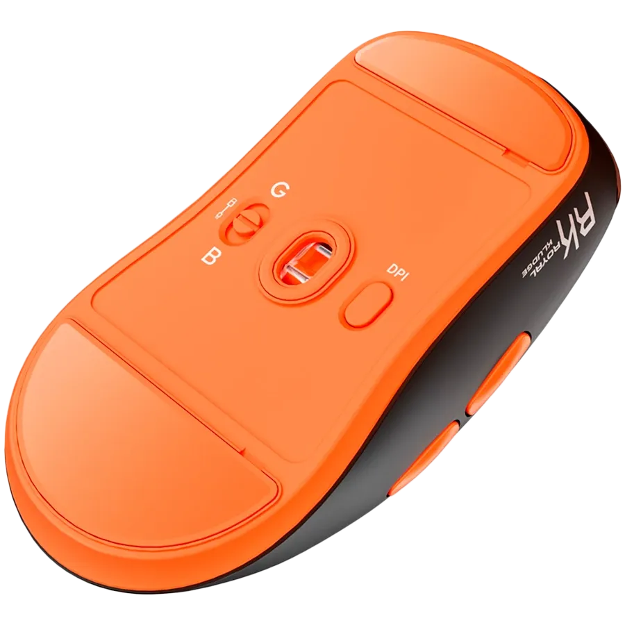 Геймърска мишка Royal Kludge M30 Black Orange PAW 33111K