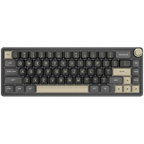 Геймърска клавиатура Royal Kludge R65 Phantom Chartreuse switch