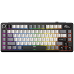Геймърска клавиатура Royal Kludge RK L75 Knight Black Cream switch
