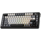 Геймърска клавиатура Royal Kludge RK L75 Knight Black Cream switch