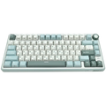 Геймърска клавиатура Royal Kludge R75 Sky Cyan K silver switch