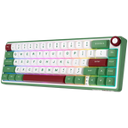 Геймърска клавиатура Royal Kludge R65 Green sand Chartreuse switch
