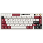 Геймърска клавиатура Royal Kludge RK M65 Famicom Cream switch