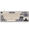 Геймърска клавиатура Royal Kludge R87Pro Half Grey Creamy switch