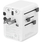 Зарядно устройство Canyon Travel Adapter OnTour 70 EU/UK/US/AUS 70W, бяло