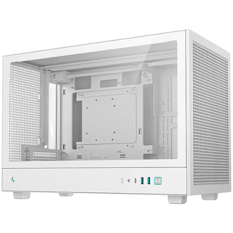 Компютърна кутия DeepCool CH260 WH, Mini Tower