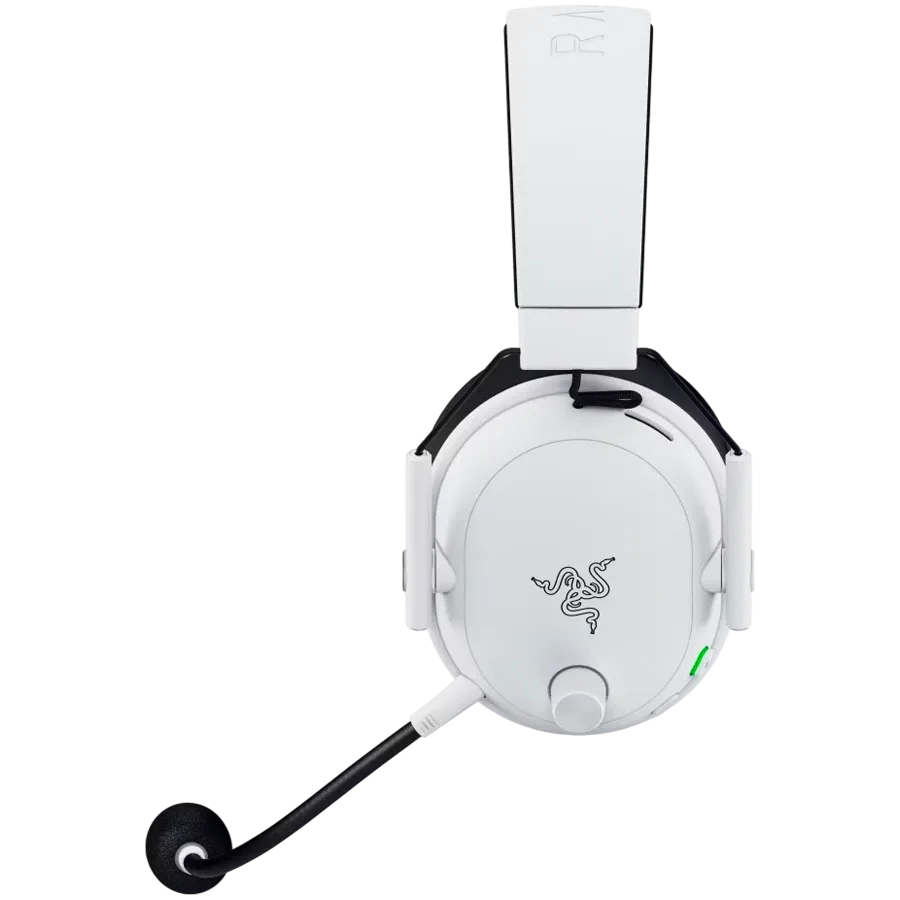 Геймърски слушалки Razer BlackShark V3, Wireless Esports, White Edition