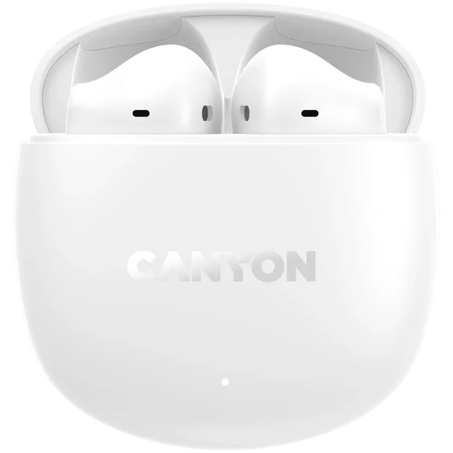 Слушалки Canyon TWS OnGo 13 Semi-in-ear, бяли