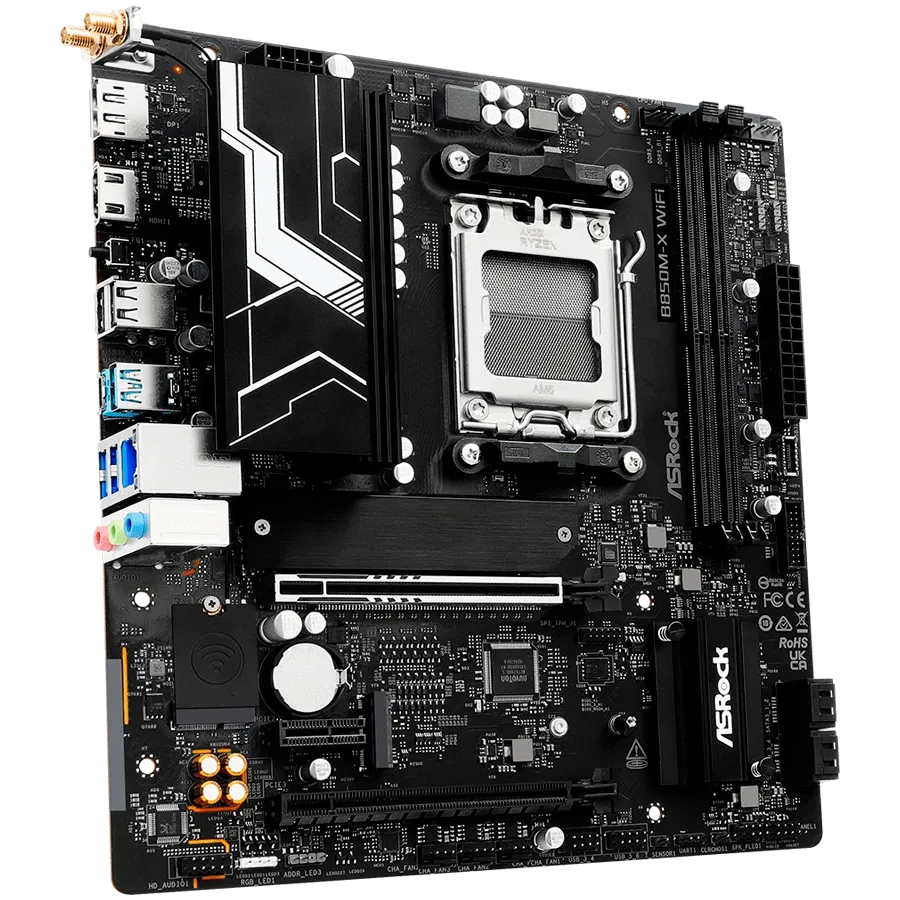Дънна платка ASRock AMD B850 (B850M-X WIFI R2.0)