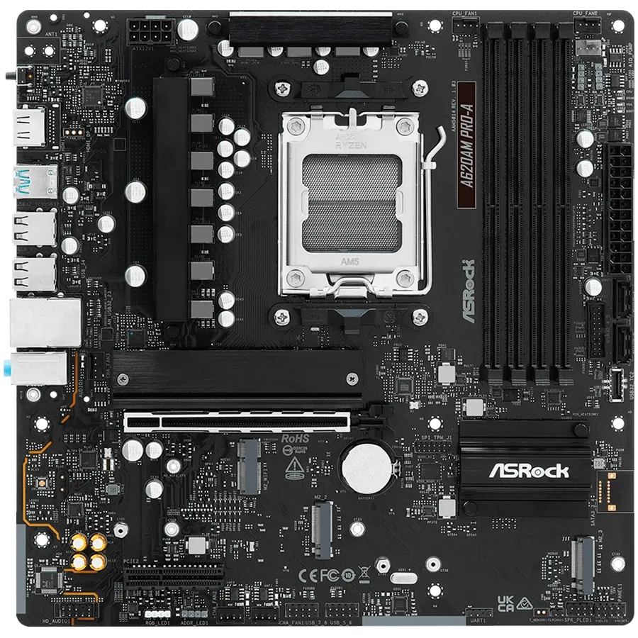 Дънна платка ASRock AMD A620 (A620AM PRO-A)