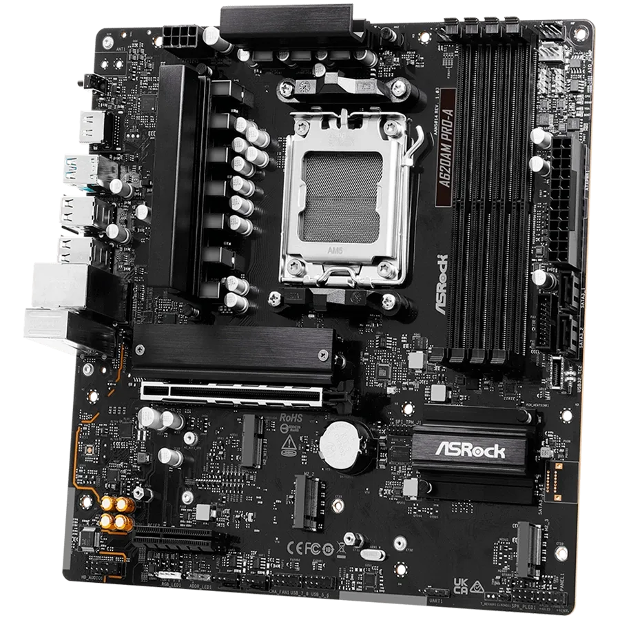 Дънна платка ASRock AMD A620 (A620AM PRO-A)