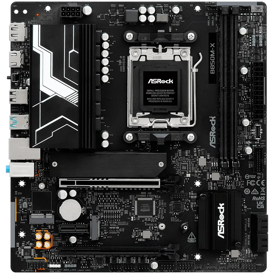 Дънна платка ASRock AMD B850 (B850M-X R2.0)