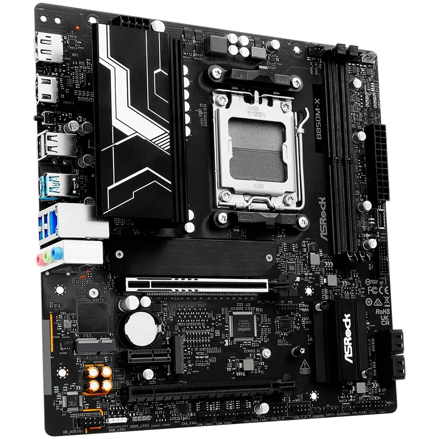 Дънна платка ASRock AMD B850 (B850M-X R2.0)