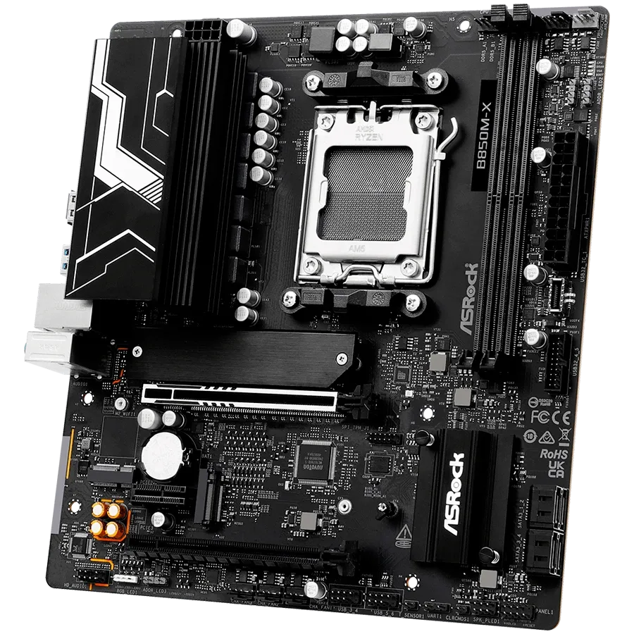 Дънна платка ASRock AMD B850 (B850M-X R2.0)