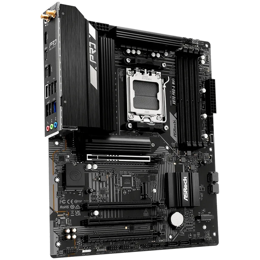 Дънна платка ASRock AMD X870 (X870 PRO-A WIFI)