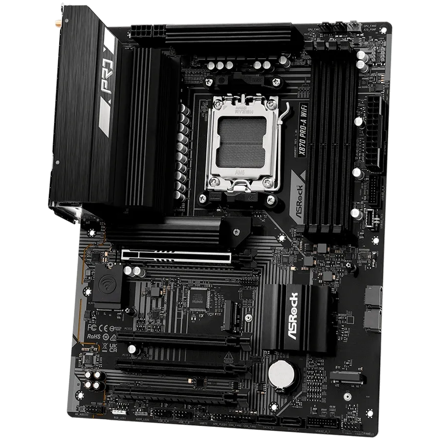 Дънна платка ASRock AMD X870 (X870 PRO-A WIFI)