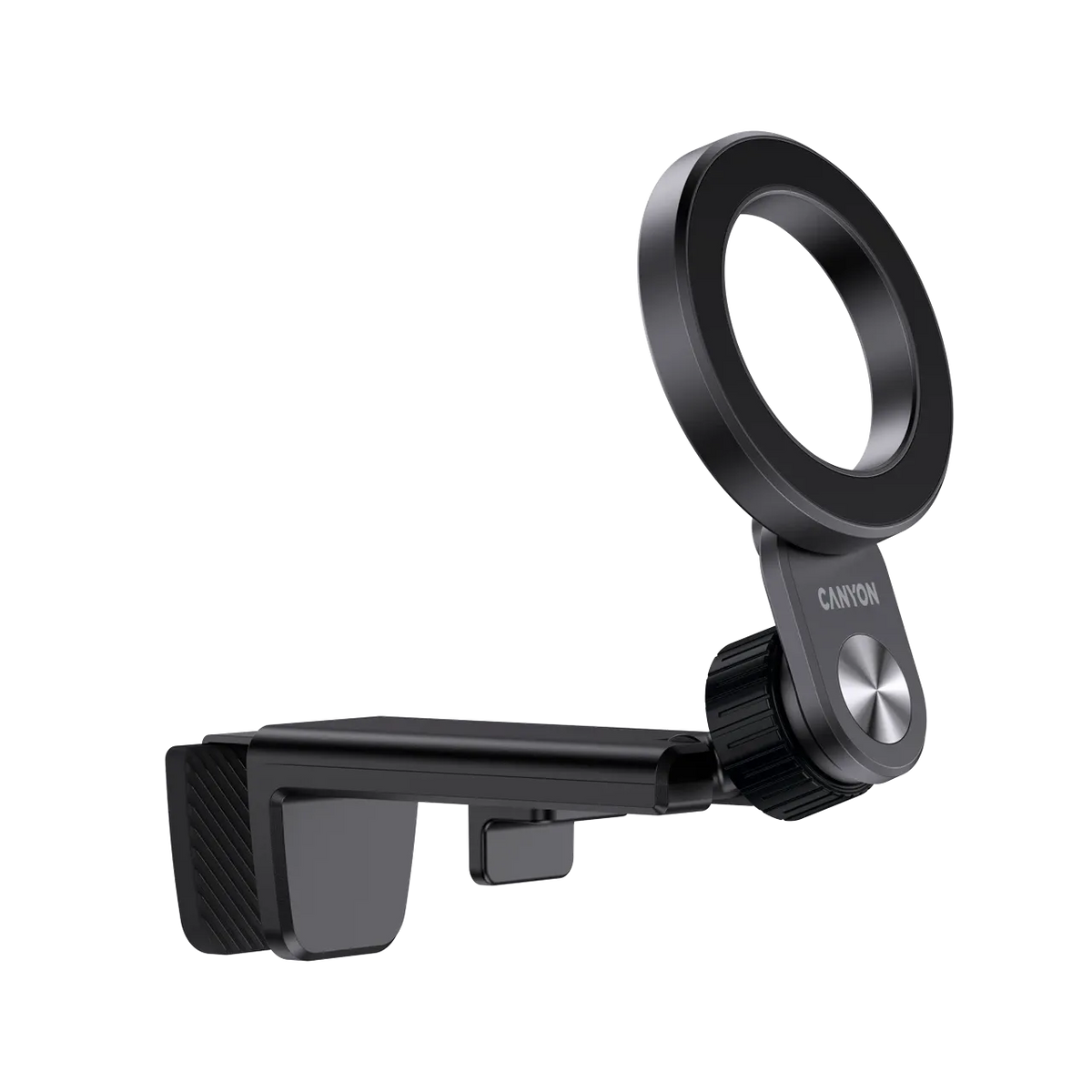 Стойка за телефон Canyon Magnetic travel holder OnGrip 11 clip mount, черна