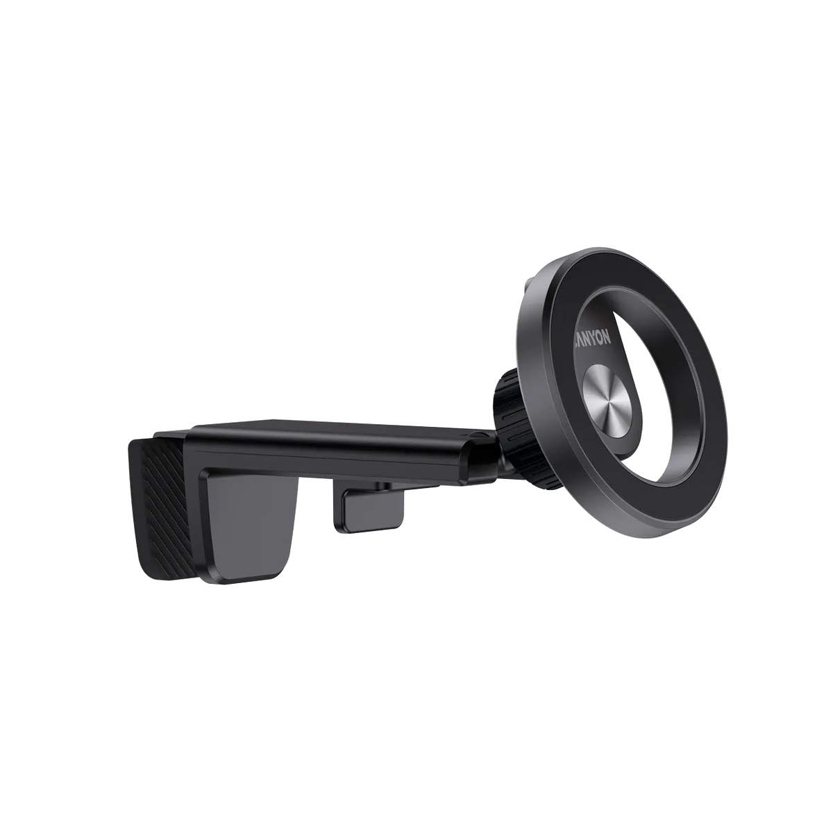 Стойка за телефон Canyon Magnetic travel holder OnGrip 11 clip mount, черна