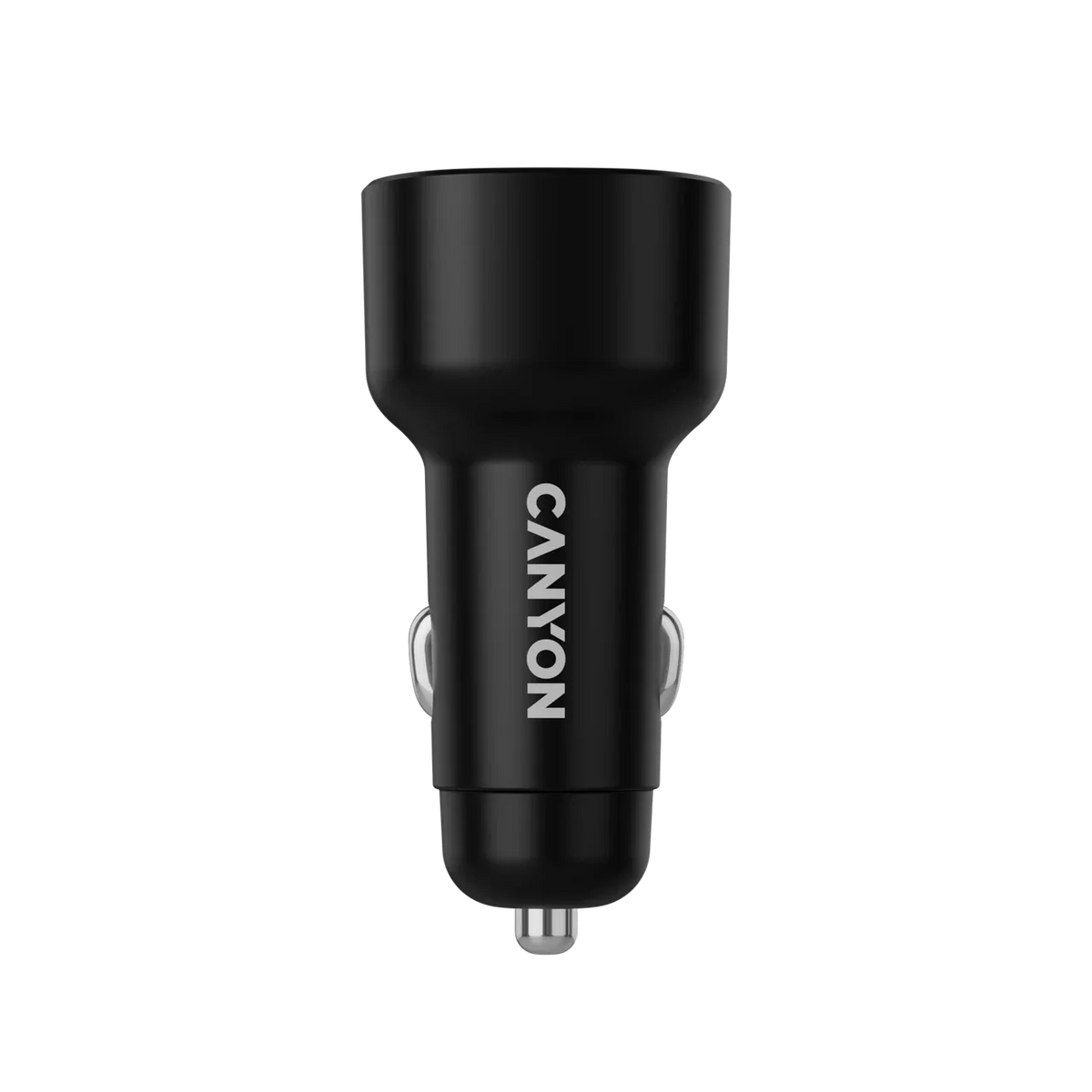 Зарядно за кола Canyon OnDrive 60 PD 60W 2xUSB-C, черно