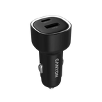 Зарядно за кола Canyon OnDrive 85 PD 85W USB-A+USB-C, черно