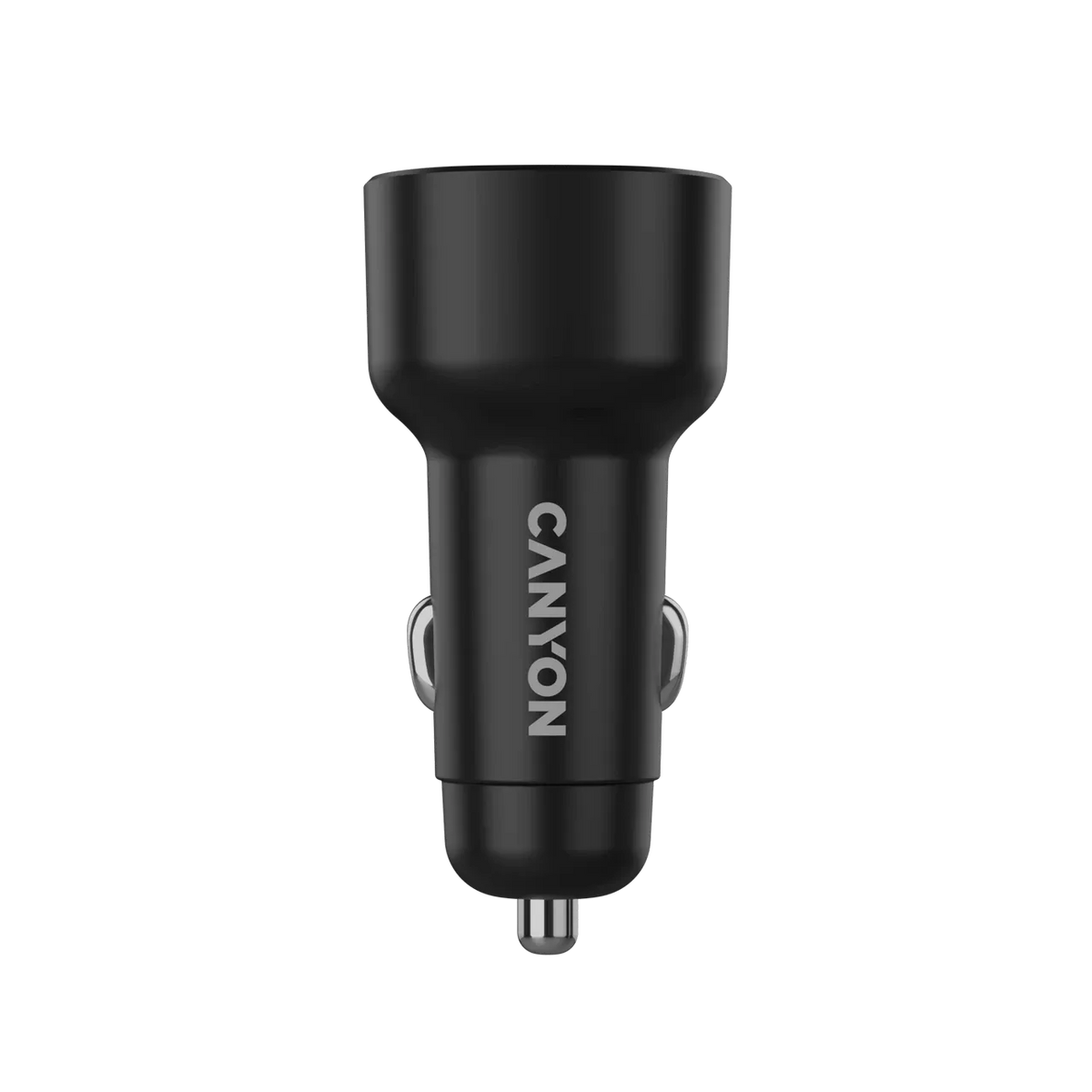 Зарядно за кола Canyon OnDrive 85 PD 85W USB-A+USB-C, черно