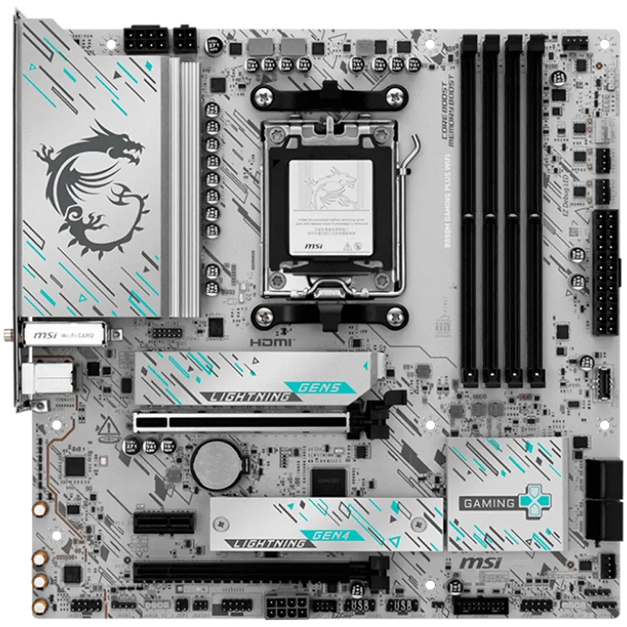 Дънна платка MSI B850M Gaming PLUS WIFI
