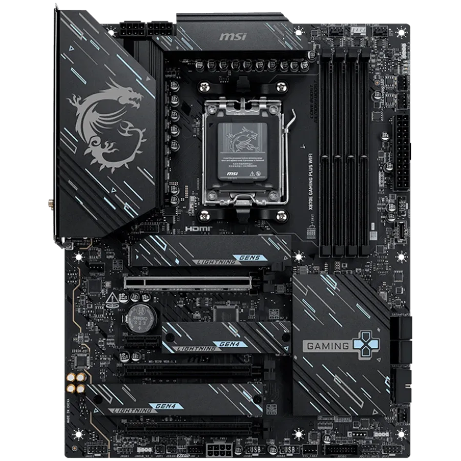 Дънна платка MSI X870E Gaming PLUS WIFI