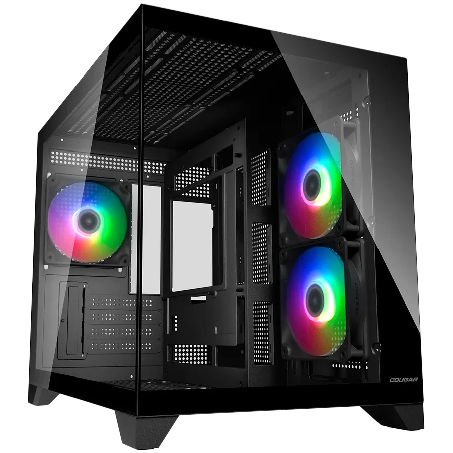 Компютърна кутия Cougar FV150 Mini RGB PC Case