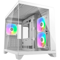 Компютърна кутия Cougar FV150 Mini RGB PC Case, Mid tower, бяла