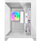 Компютърна кутия Cougar FV150 Mini RGB PC Case, Mid tower, бяла