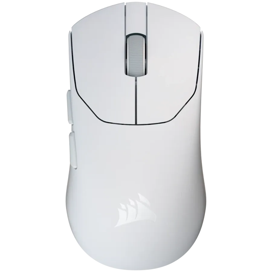 Геймърска мишка Corsair Sabre v2 PRO Ultralight, бяла