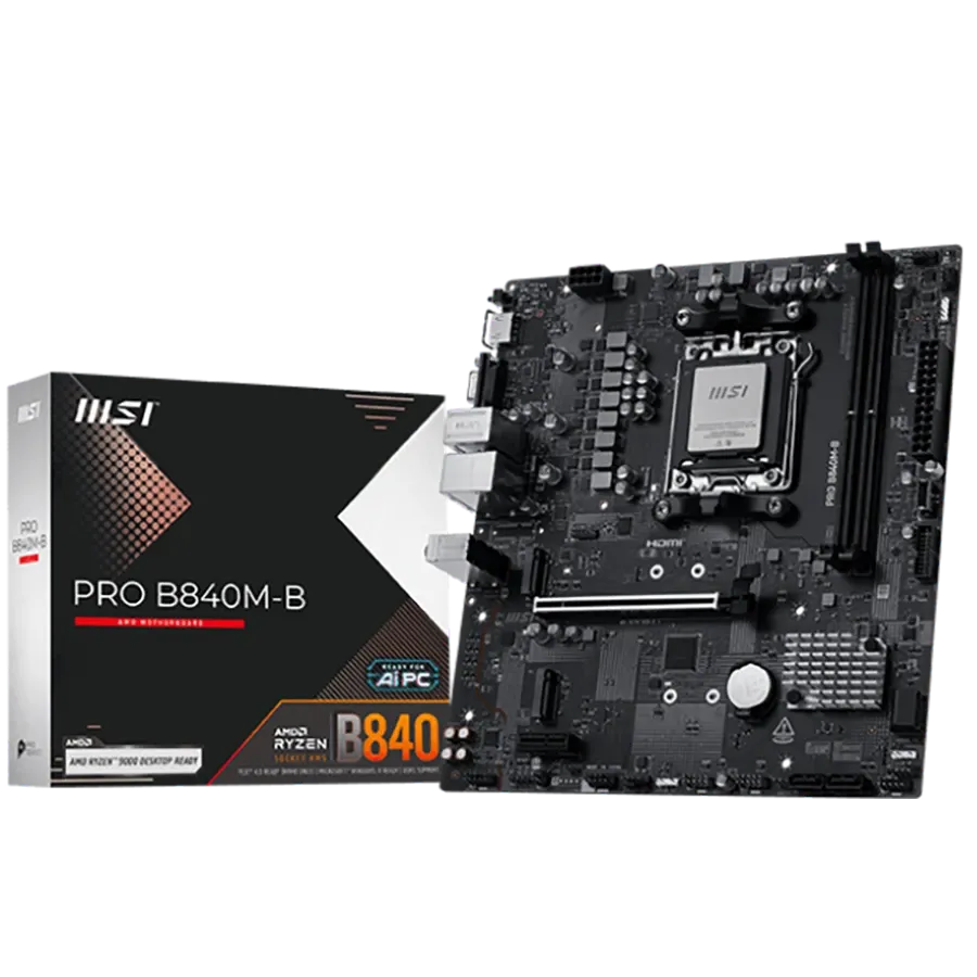 Дънна платка MSI PRO B840M-B, mATX