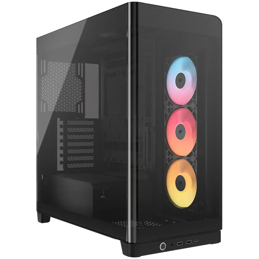 Компютърна кутия Corsair Frame 4500X RS-R ARGB Tempered Glass Mid-Tower