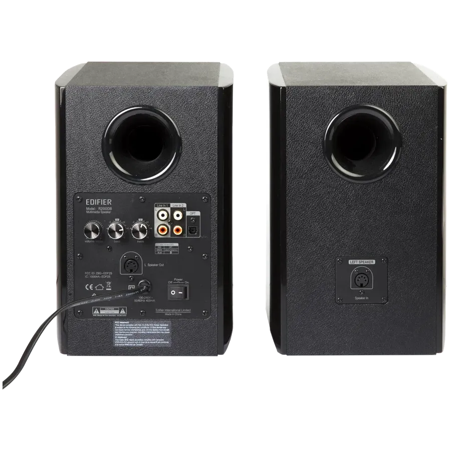 Тонколони Edifier R2000DB 2.0 Bookshelf Speakers (R2000DB-BL)