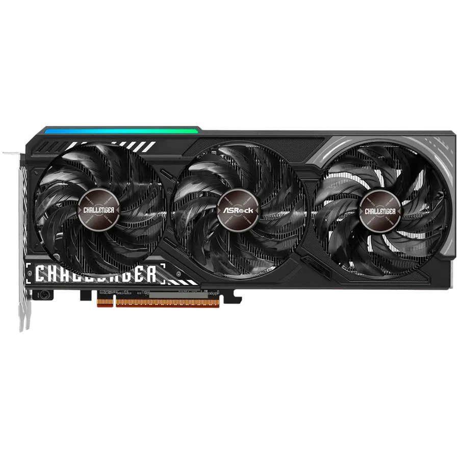 Видео карта ASRock AMD Radeon RX 9070 Challenger 16GB GDDR6 256-bit HDMI 3x DP