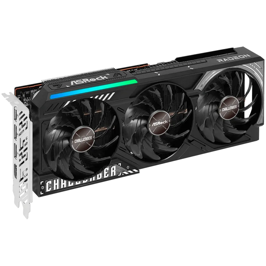 Видео карта ASRock AMD Radeon RX 9070 Challenger 16GB GDDR6 256-bit HDMI 3x DP