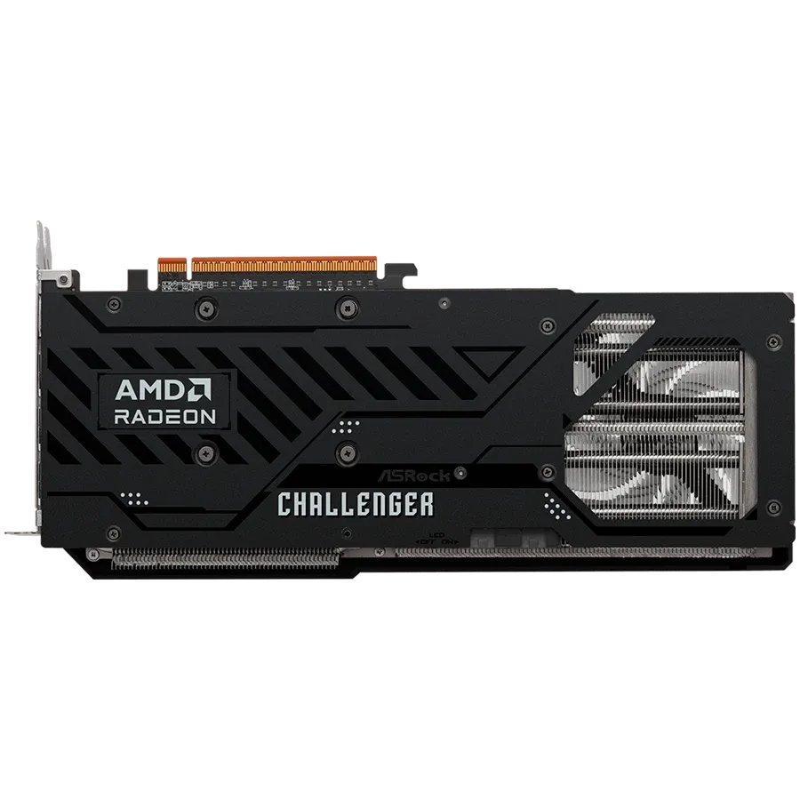 Видео карта ASRock AMD Radeon RX 9070 Challenger 16GB GDDR6 256-bit HDMI 3x DP