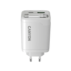 Зарядно устройство Canyon charger OnCharge 65RC Build-In Cable USB-C 65W 1xPD (CNS-CURC65ACW)