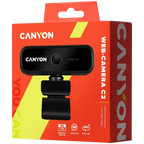 Уеб камера Canyon C2 HD 720P, черна