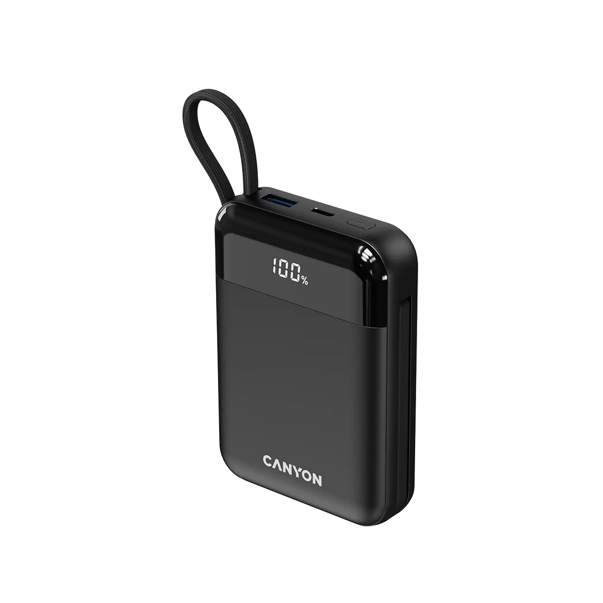 Външна батерия Canyon OnPower 104 10000mAh, черна