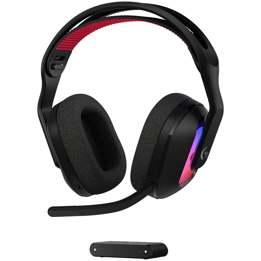Геймърски слушалки Logitech A20 X, 2.4GHZ, черни