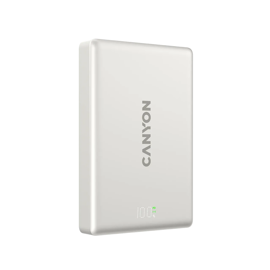 Външна батерия Canyon magnetic OnPower 511 PD20W 10000mAh Aluminium Star, сива