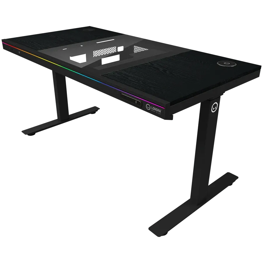 Геймърско бюро Lorgar Dual-motor sit/stand adjustable-height gaming desk (LRG-DE90W)
