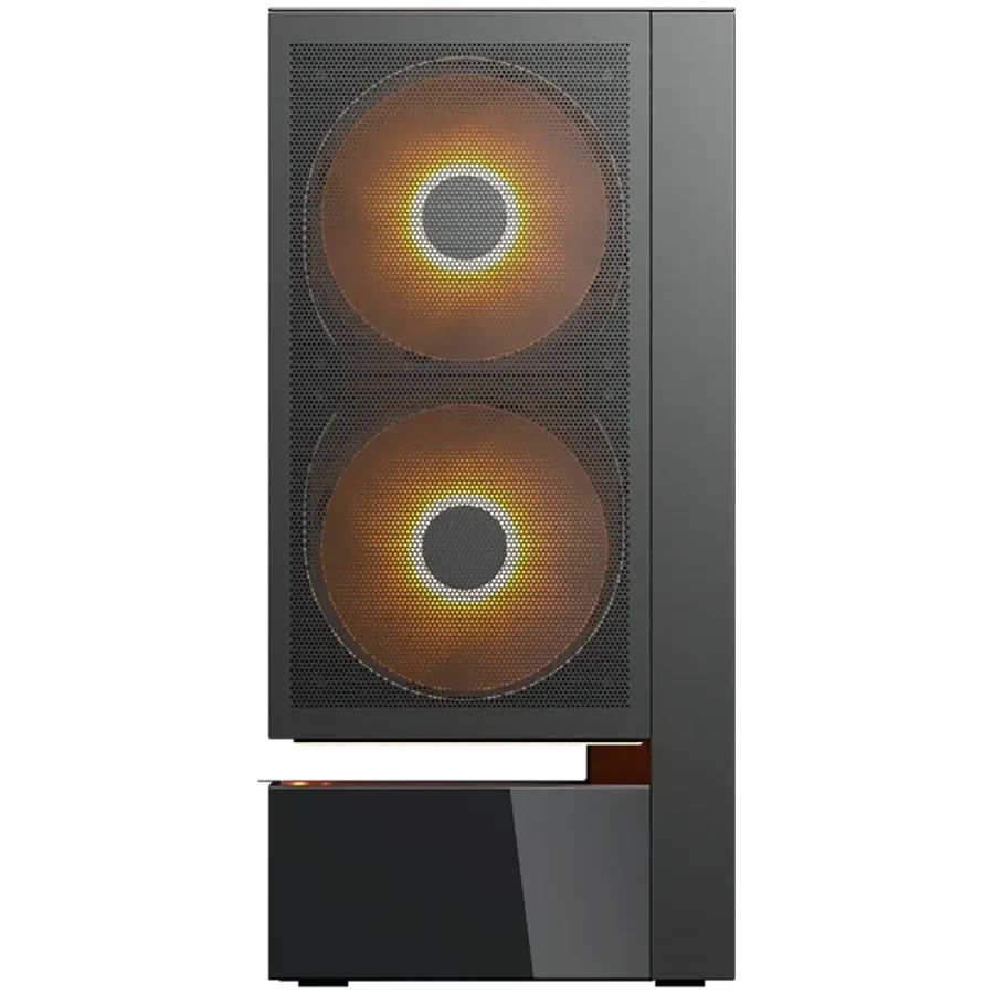 Компютърна кутия Cougar CFV235 Mesh Vision PC Case, Mid Tower, черна