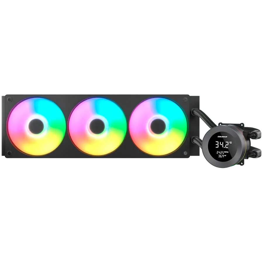 Охладител Cougar Poseidon Vistek ARGB 360 AiO Liquid Watercooling (CGR-PSDVARGB-B-360)