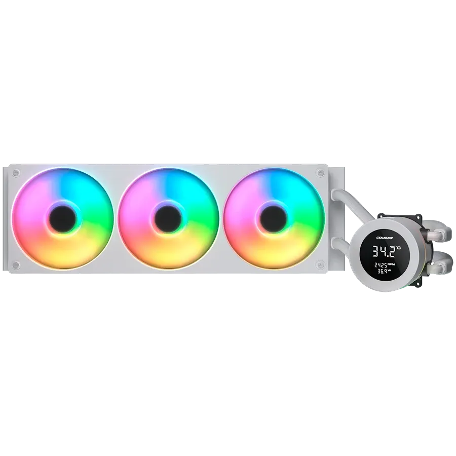 Охладител Cougar Poseidon Vistek ARGB 360 AiO Liquid Watercooling (CGR-PSDVARGB-W-360)