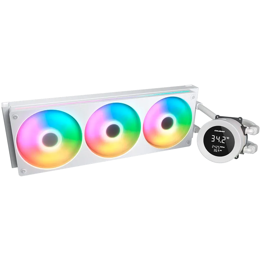 Охладител Cougar Poseidon Vistek ARGB 360 AiO Liquid Watercooling (CGR-PSDVARGB-W-360)
