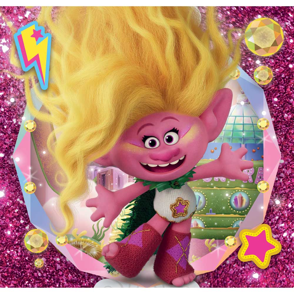 CLEMENTONI 3x48ч. Пъзел Trolls
