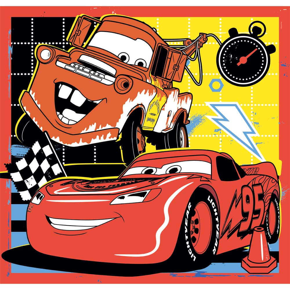 CLEMENTONI 3x48ч. Пъзел Cars