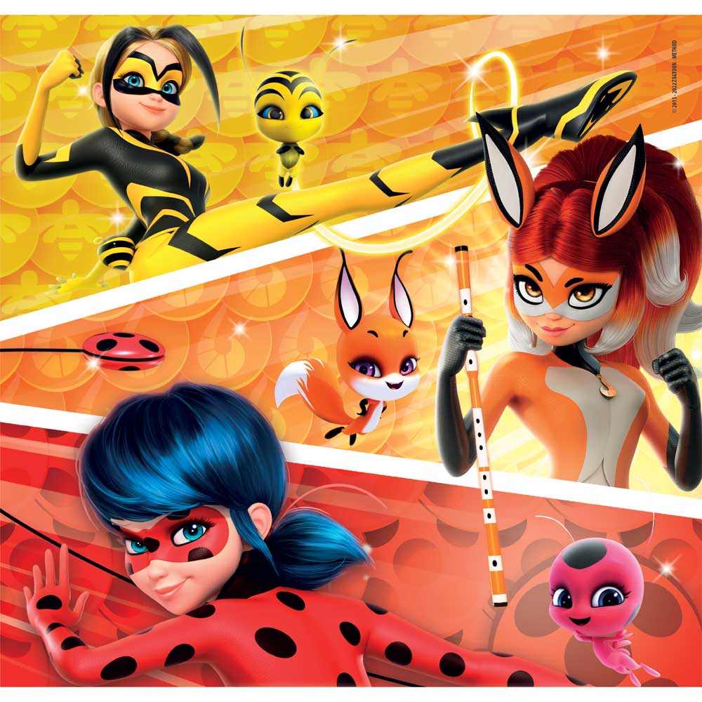CLEMENTONI 3x48ч. Пъзел Miraculous